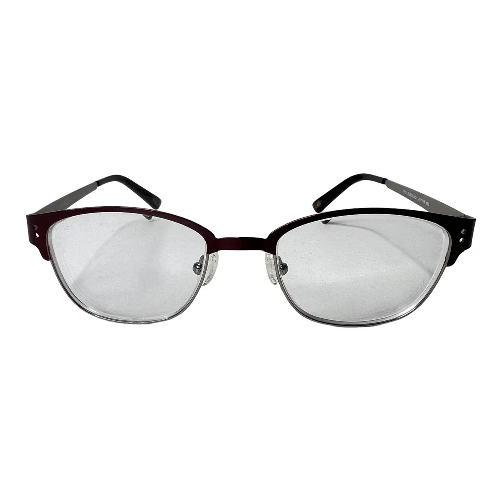 SONNY‎ VERSANO EYEGLASSES FRAME 1743 Burgundy 49-18-135 FULL RIM H3795